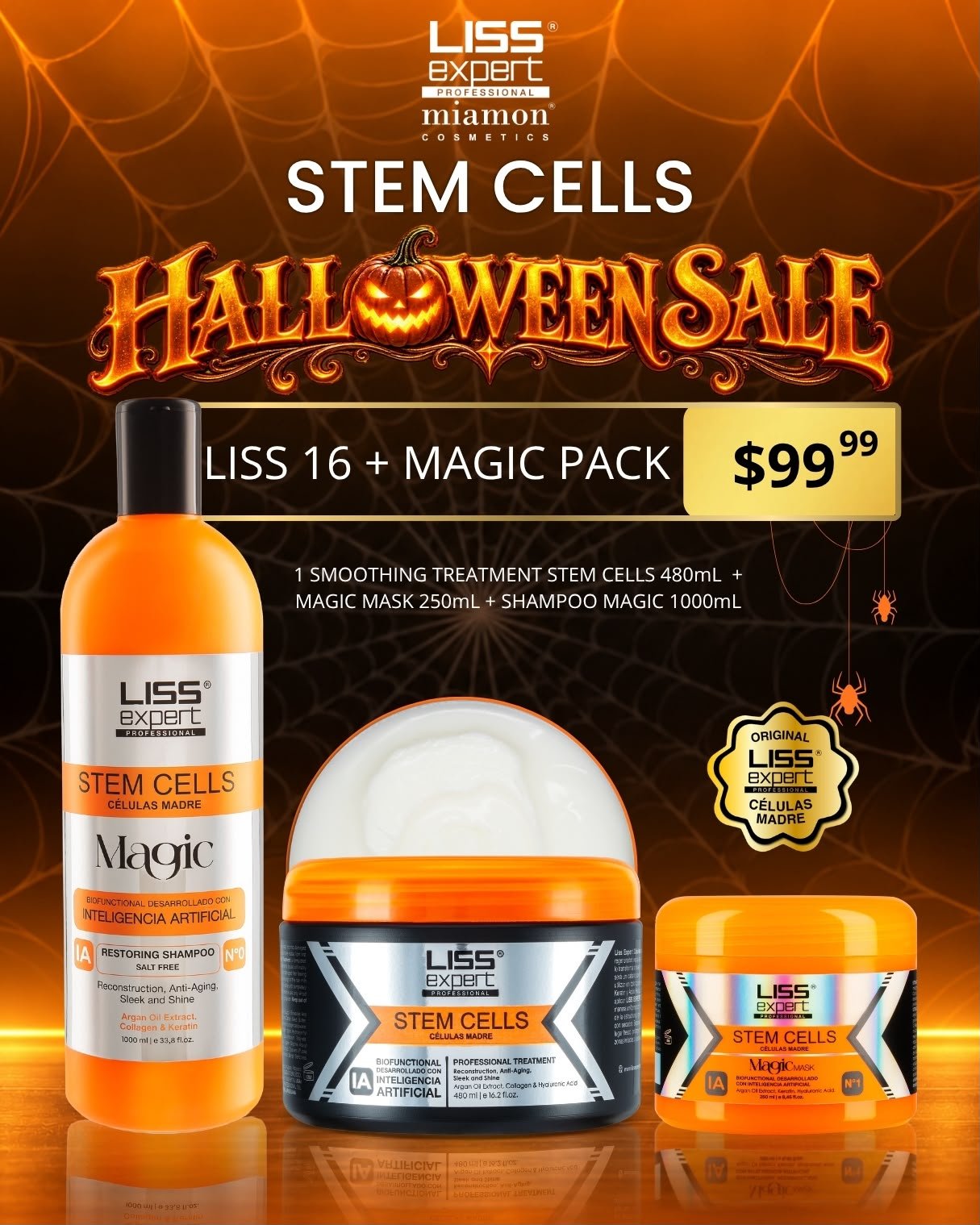 LISS 16 + Magic Pack — Halloween Sale