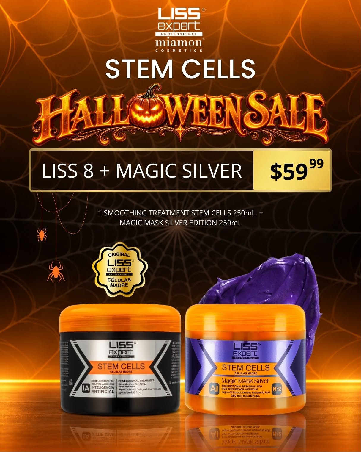LISS 8 + Magic Silver — Halloween Sale